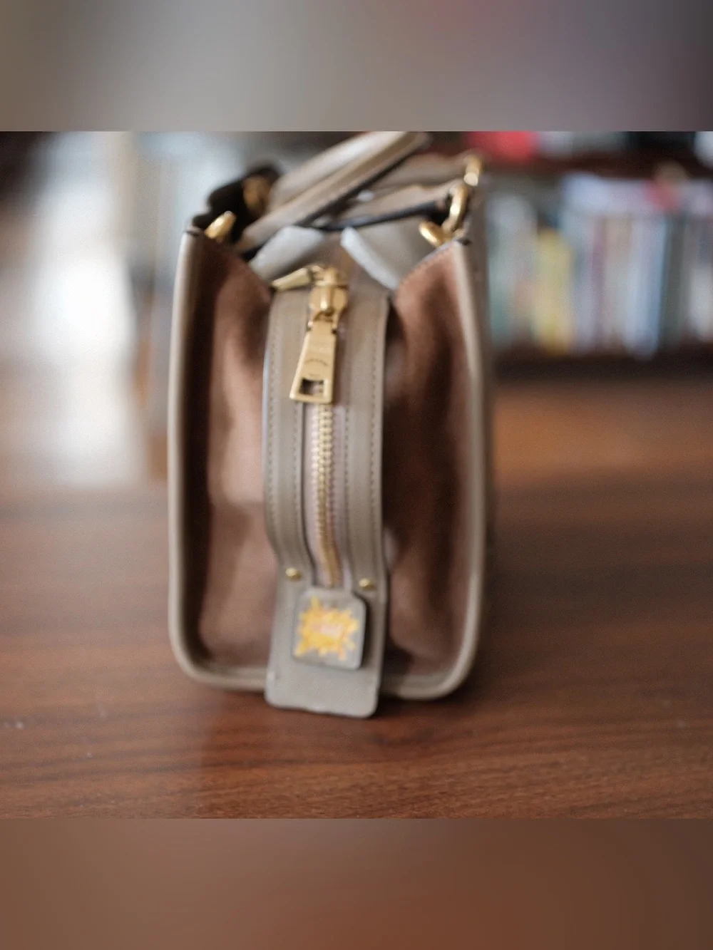 Coach Rogue  Limited edition Basquiat Leather Logo Patch with Yellow Stitching - Picture 5 of 13